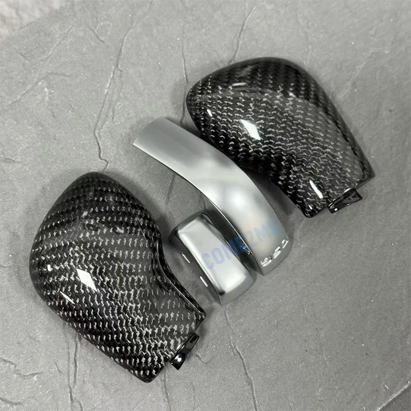 Gear shift handball side cover genuine carbon fiber gear head modification suitable for VW Golf 6 7 R GTI Passat B7 B8 CC R20