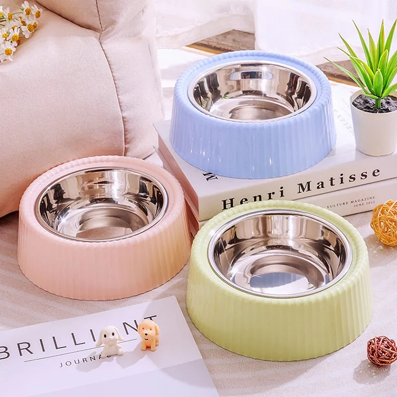 Comedero de acero inoxidable para perros - Tazon de comida y agua - imagen 2