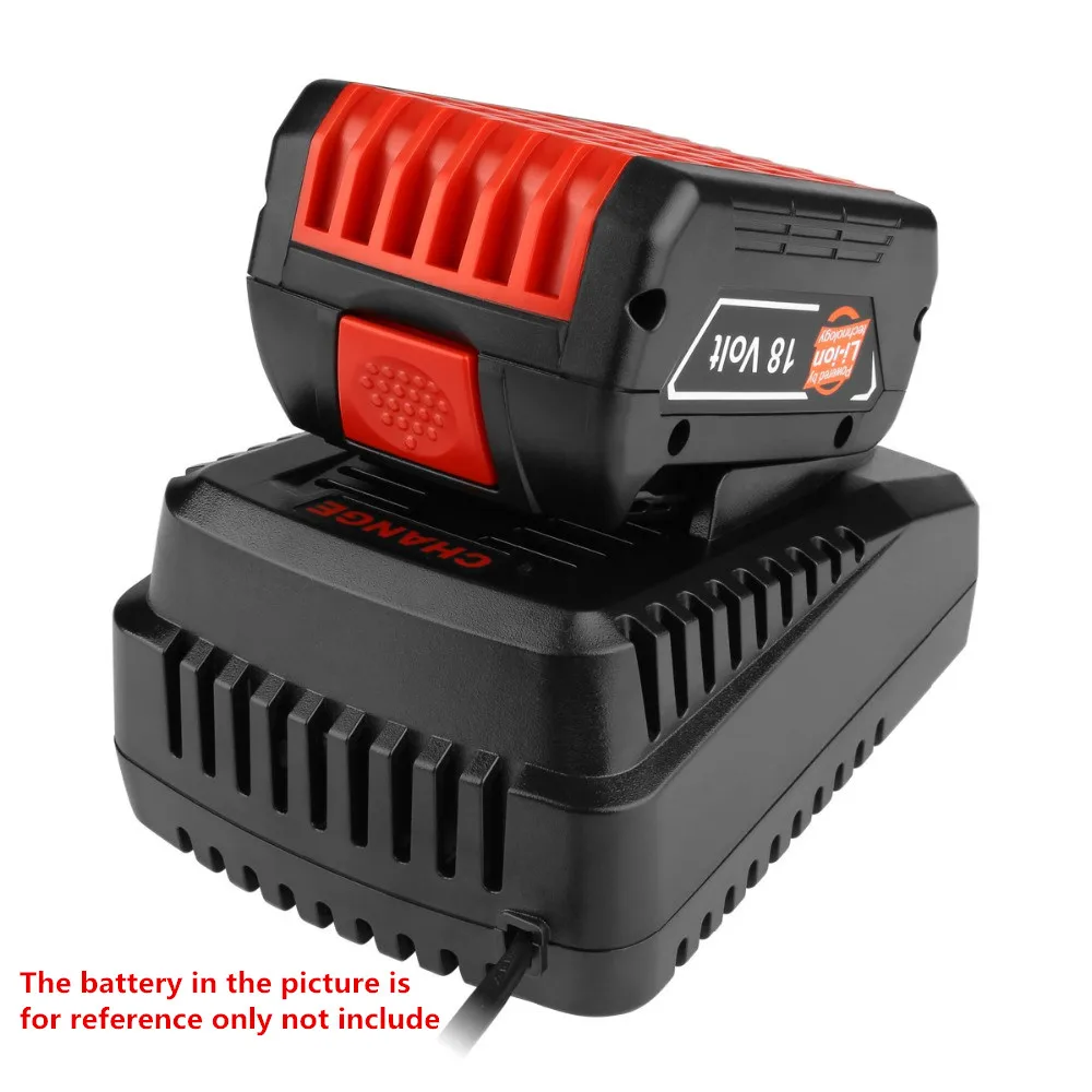 For Bosch Fast charger 3A  AL1860CV Li-ion Battery Charger 18V 14.4V BAT609G BAT618 BAT618G BAT614 2607336236 Electrical Drill