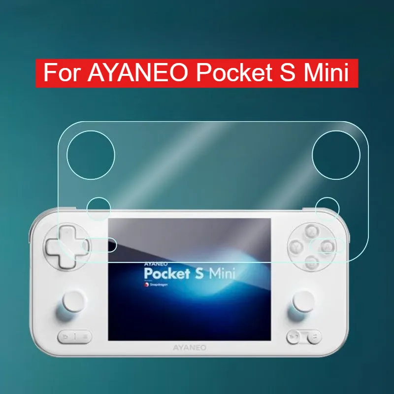 

For AYANEO Pocket S Mini 4.2inch Game Console Screen Protector for Ayaneo PocketSMini 4.2" Soft PET Protective Film