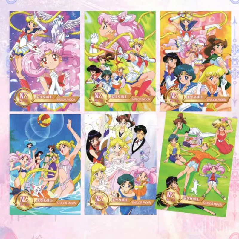 New Style Sailor Moons Card ACG Goddess Story Classic Anime Goddess Limited Cards Toy Collection Holiday Gift