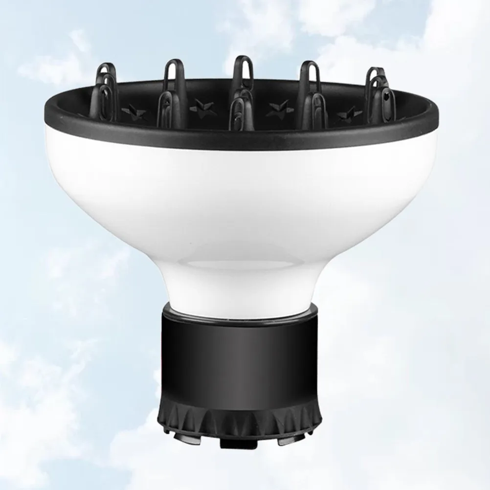 

Universal Hair Dryer Diffuser Professional Heat Resistant Styling Nozzle for Curly Straight Hair Damage Protection Salon Home