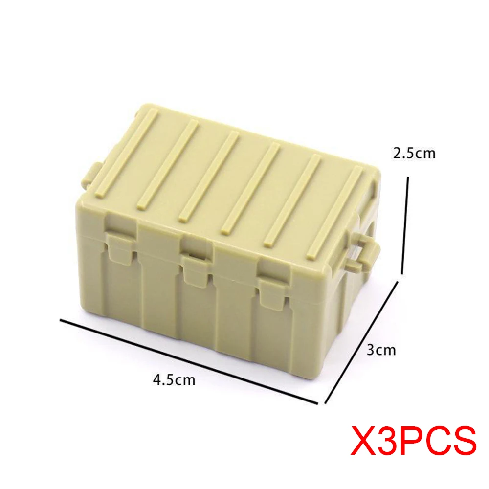 Military MOC Building Block Figure Accessory Weapon Box Kit Bullet Camouflage Mortar Toy Christmas Halloween Gift