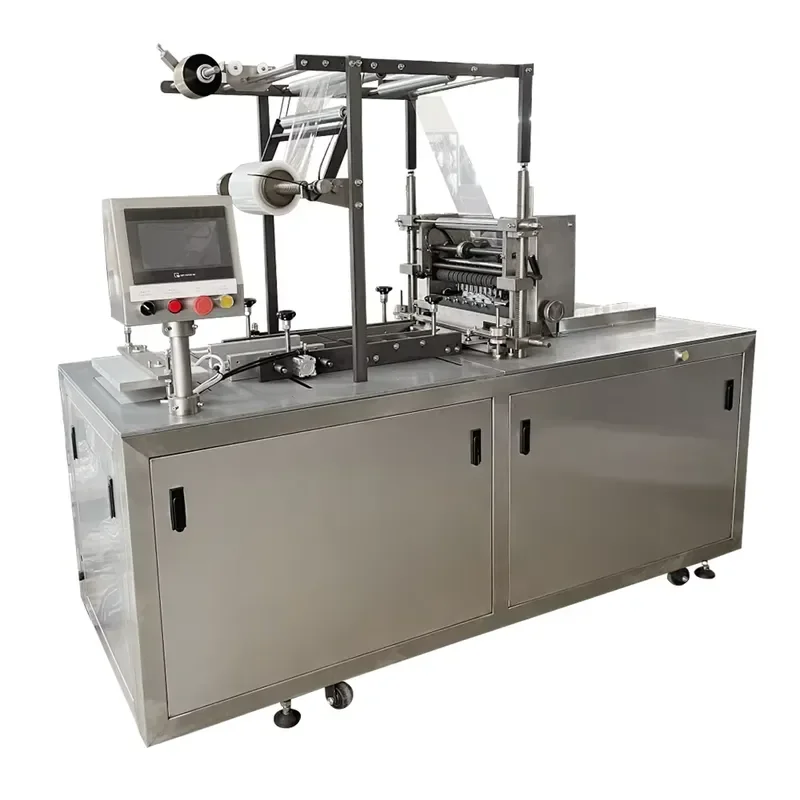 Recycling Machine 2026 Automatic Perfume Box Cellophane Wrapping Machine, Cellophane Box Packing Machine, Flat Push Packing