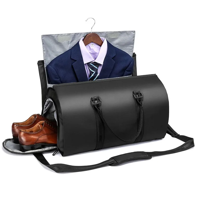 

New Men Travel Bag Waterproof Garment Storage Bags with Shoe Pocket Suitcase Business Trip Handbag Luggage Duffel Sac Voyage