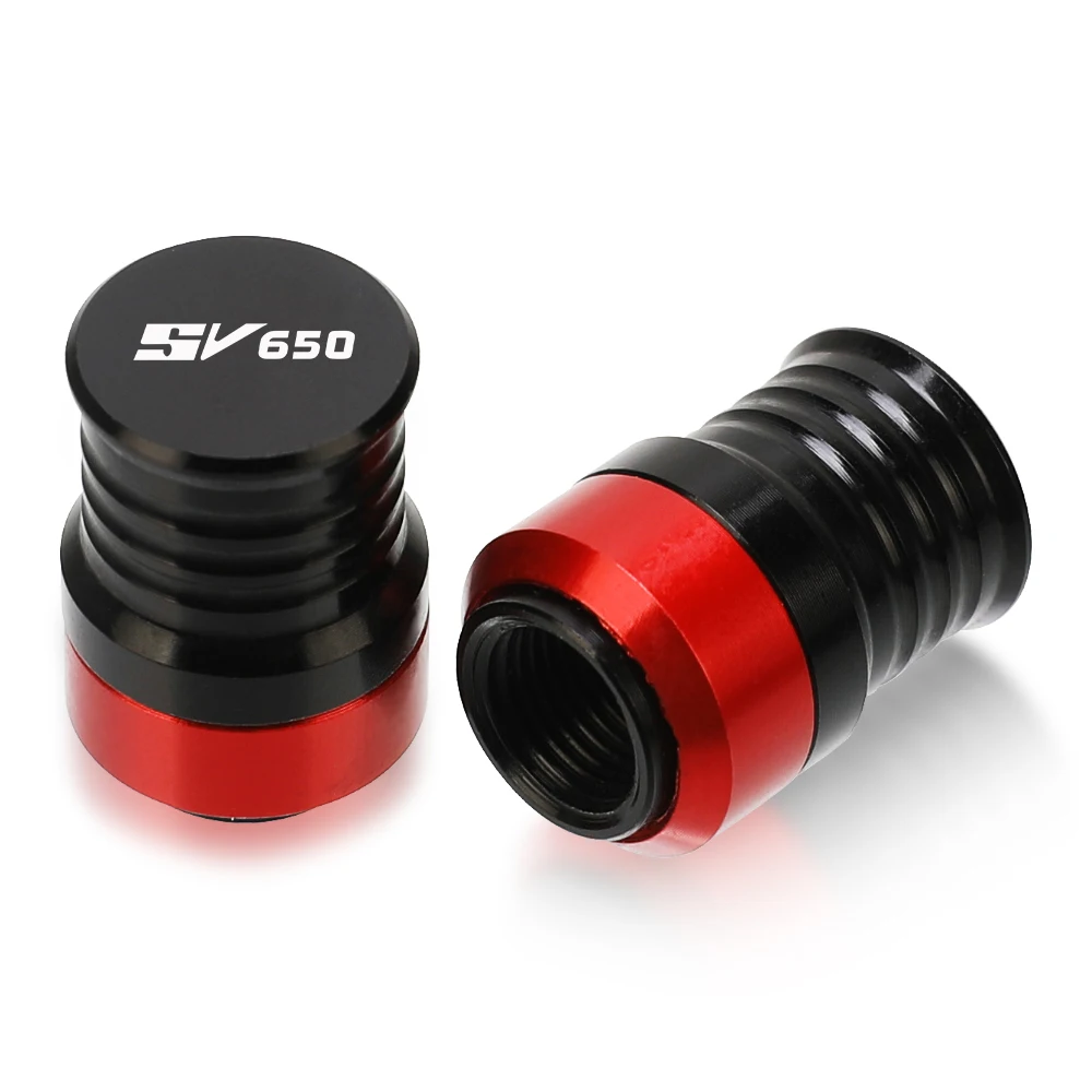 لسوزوكي SV650 SV 650 SV650S SV 650S S 1999-2009 إطار دراجة نارية غطاء الصمام الإطارات منفذ الهواء قبعات 2008 2007 2006 2002 2001 2000