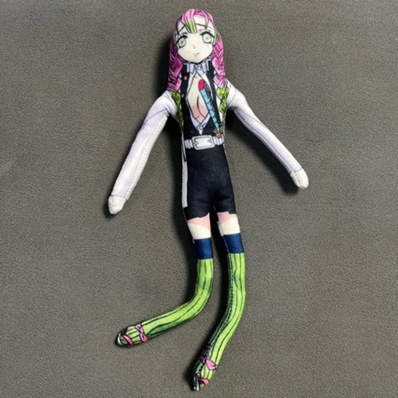 Demon Slayer Kimetsu No Yaiba Shinobu Nezuko Built-In Wire Mesh Variable Shape Plush Action Figures Dolls Collection Toys Gift - view 5