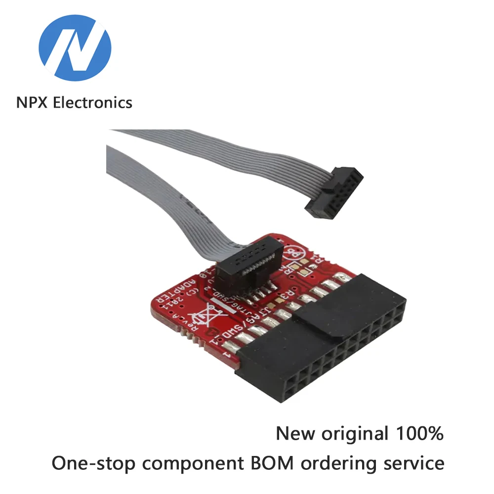 J-LINK/v9 v8 ARM-JTAG-20-10 لوح مهايئ 2.54 ملم دبوس 0.1 1.27 ملم jlink