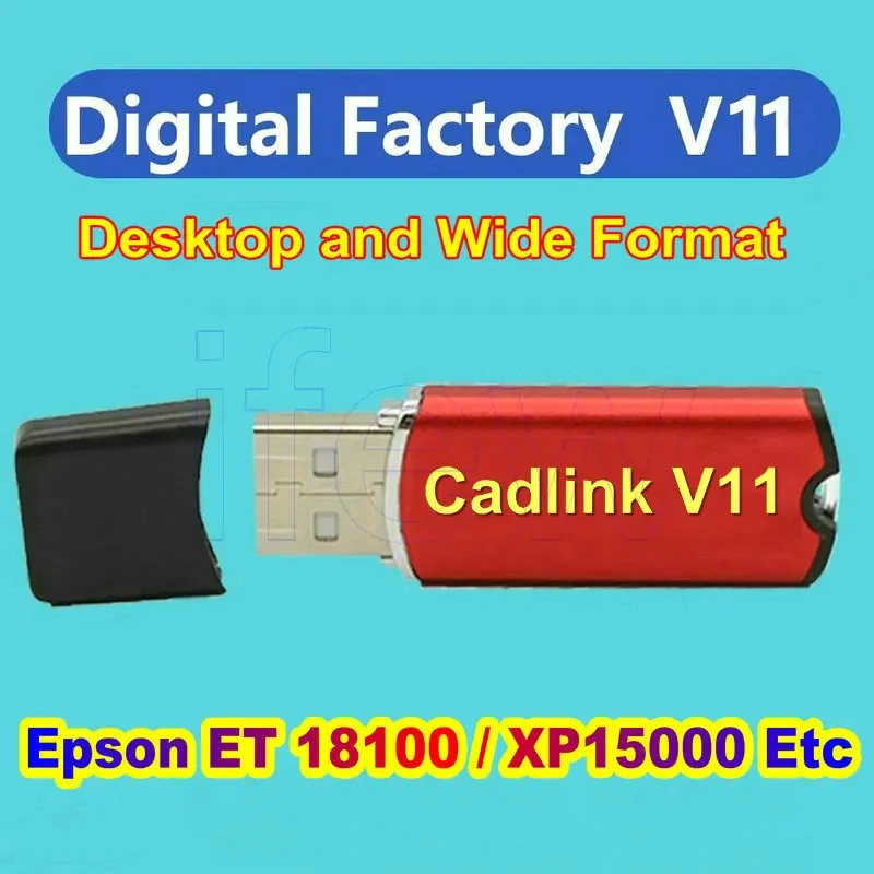 cadlink software digital fabrica dongle rip dtf codigo usb et8550 l1800 4900 ifew xp15000 et 18100 epson 01