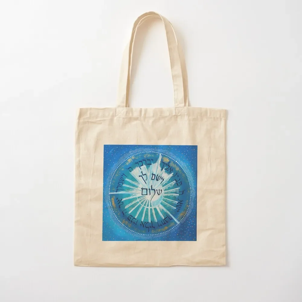 

Mandala - Blessing for Peace Tote Bag shopper bags tote bag screen Tote Bag