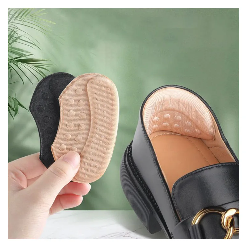 

Women High Heels Anti Wear Foot Cushion Soft Heel Pads For Shoes Genuine Leather Men Shoes Insole Protector Pain Relieve Inserts