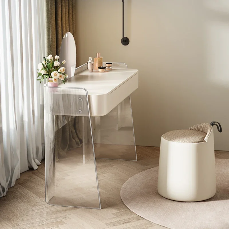 Professional Storage Cabinet Vanity Dresser Women Nordic Makeup Desk Dressing Table Luxury Modern Tocador Maquillaje Furniture image 4