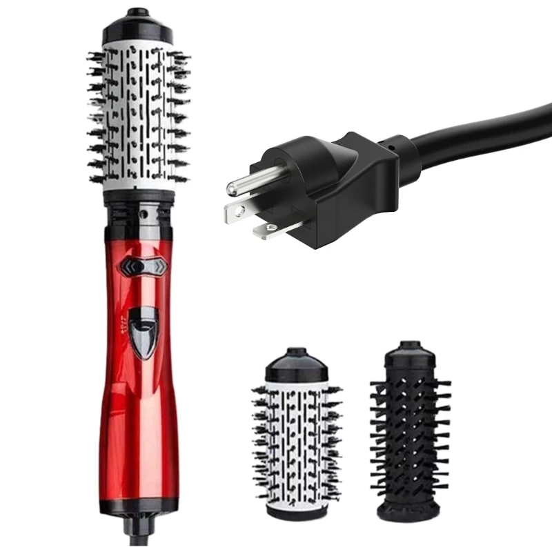 Hair Styling Companion 2 in 1 Curling Brush and Volumizing Hot Air Comb for Women Dropshipping