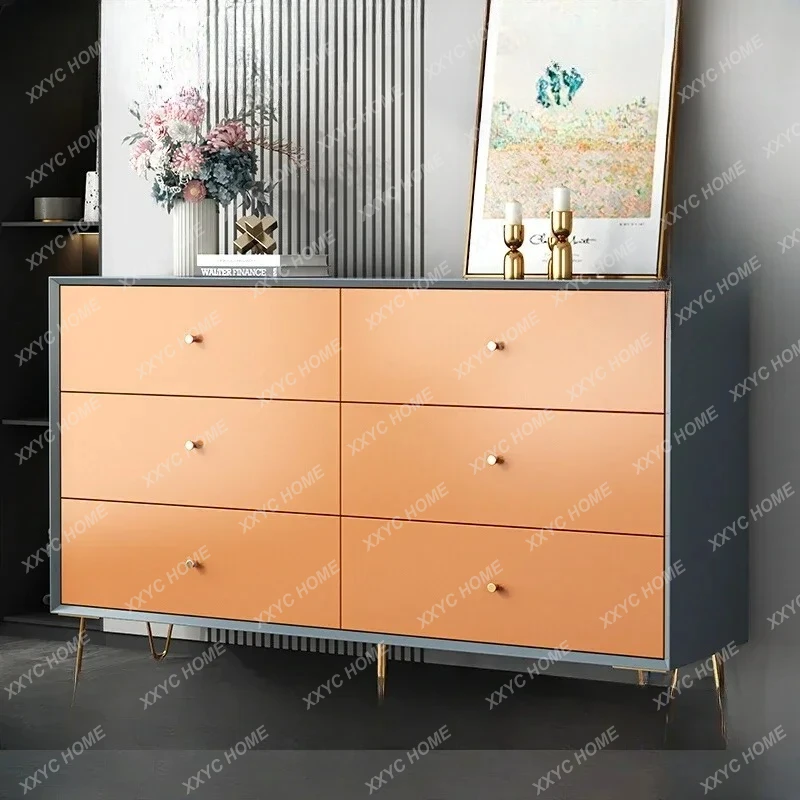 X  Paint Simple Modern Living Room  Storage Sideboard Cabinet Bedroom Tailstock Storage Cabinet