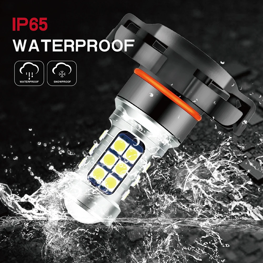 3030-27SMD Auto Accessories Blub Lamp Canbus PSX24W 2504 For Citroen C3/C3 Picasso C4 Coupe/Cactus DS3 Car LED Fog Light - view 3