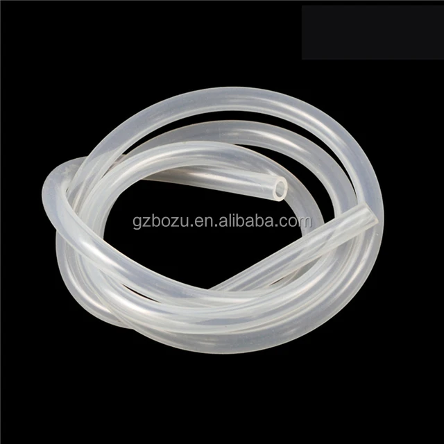 printer spare parts of silicon ink tube transparent plastic single tube for printer machine