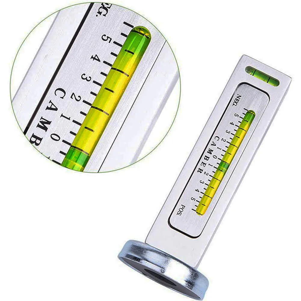 1pcs Automobile Four-wheel Positioning Magnetic Level Level Camber Adjustment Auxiliary Tool Magnet Positioning Tool