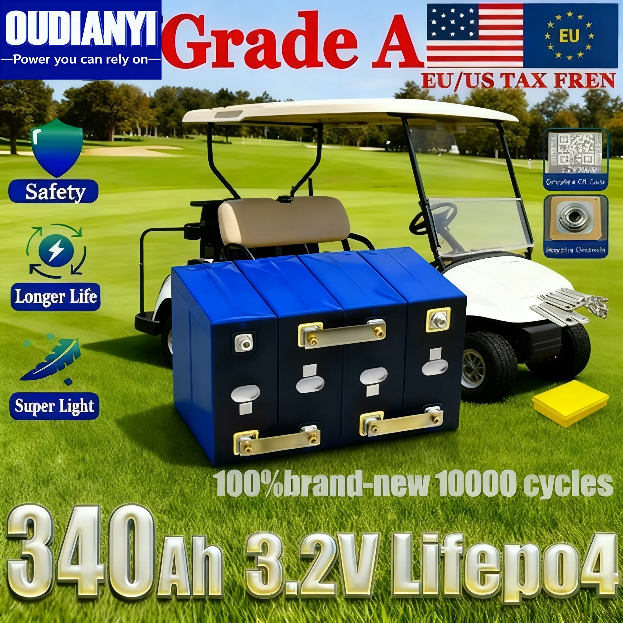 3.2V 320Ah Lifepo4 …