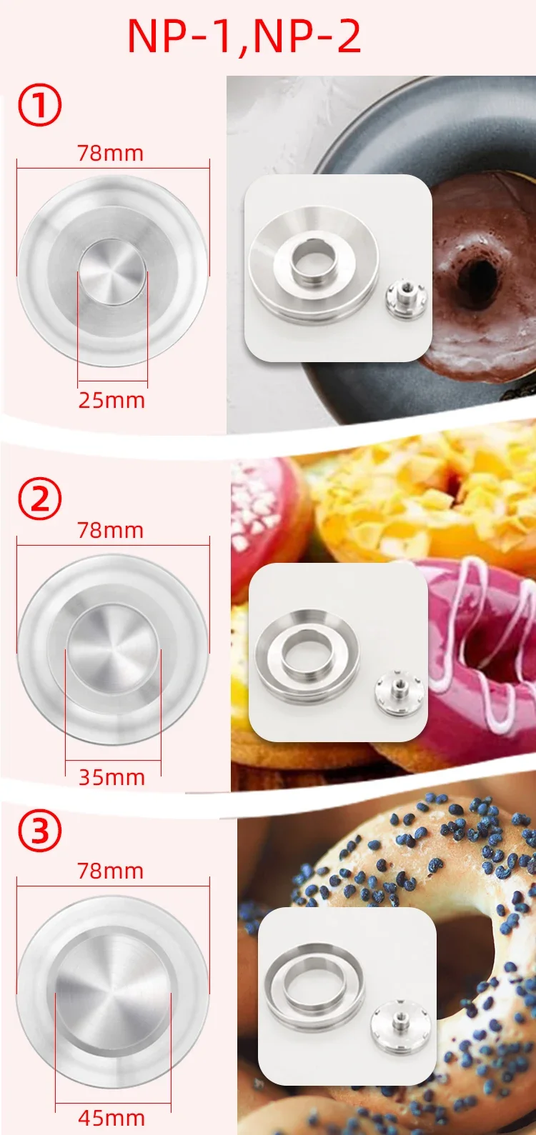 New Commercial Donut Making Machines High Quality Donut Machine With Factory Price