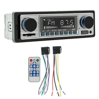 4-Channel 60W Bluetooth Car Radio Car MP3 Player Plug-in U Disk Car Radio with Wiring Protection Function for Car