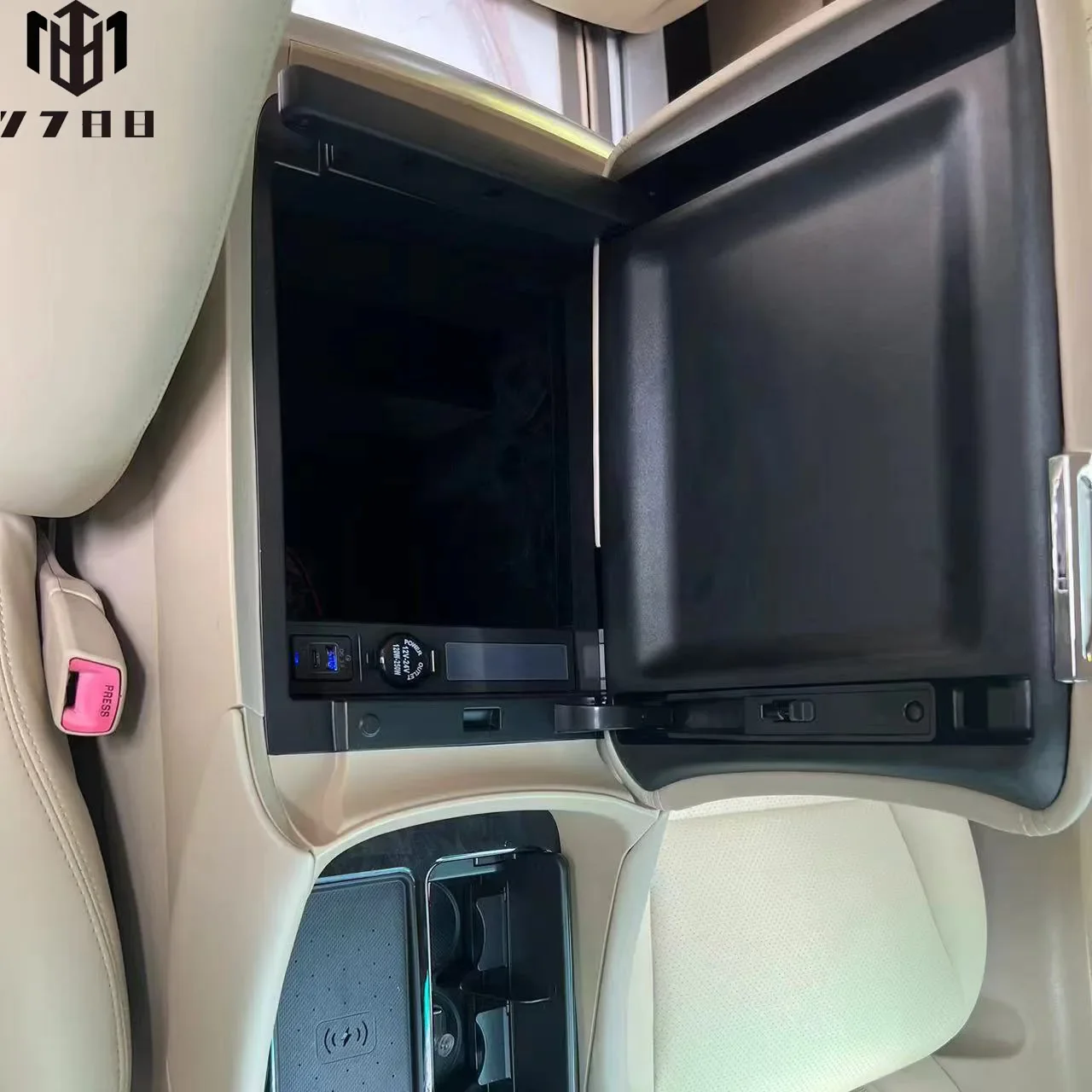 من أجل To yo ta Alphard/Vellfire 30 AGH صندوق مسند الذراع مع شحن لاسلكي