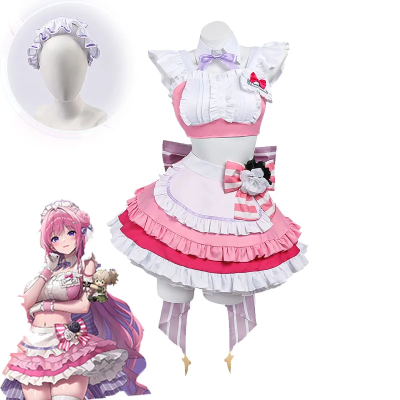 

Goddess of Victory: NIKKE Костюм Дороти Косплей Наряд горничной Аниме и игровая выставка Женская униформа горничной для кафе