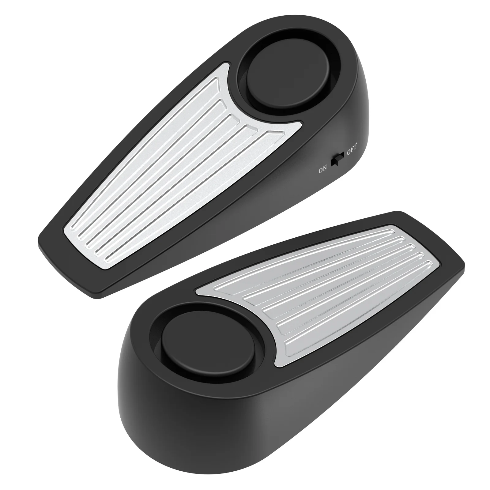 

3 шт. портативная дверная сигнализация из АБС-пластика с дистанционным управлением, простой и безопасный стробоскоп 120 дБ для дома, путешествий, пожилых людей, беспроводной доводчик для маленьких и старых