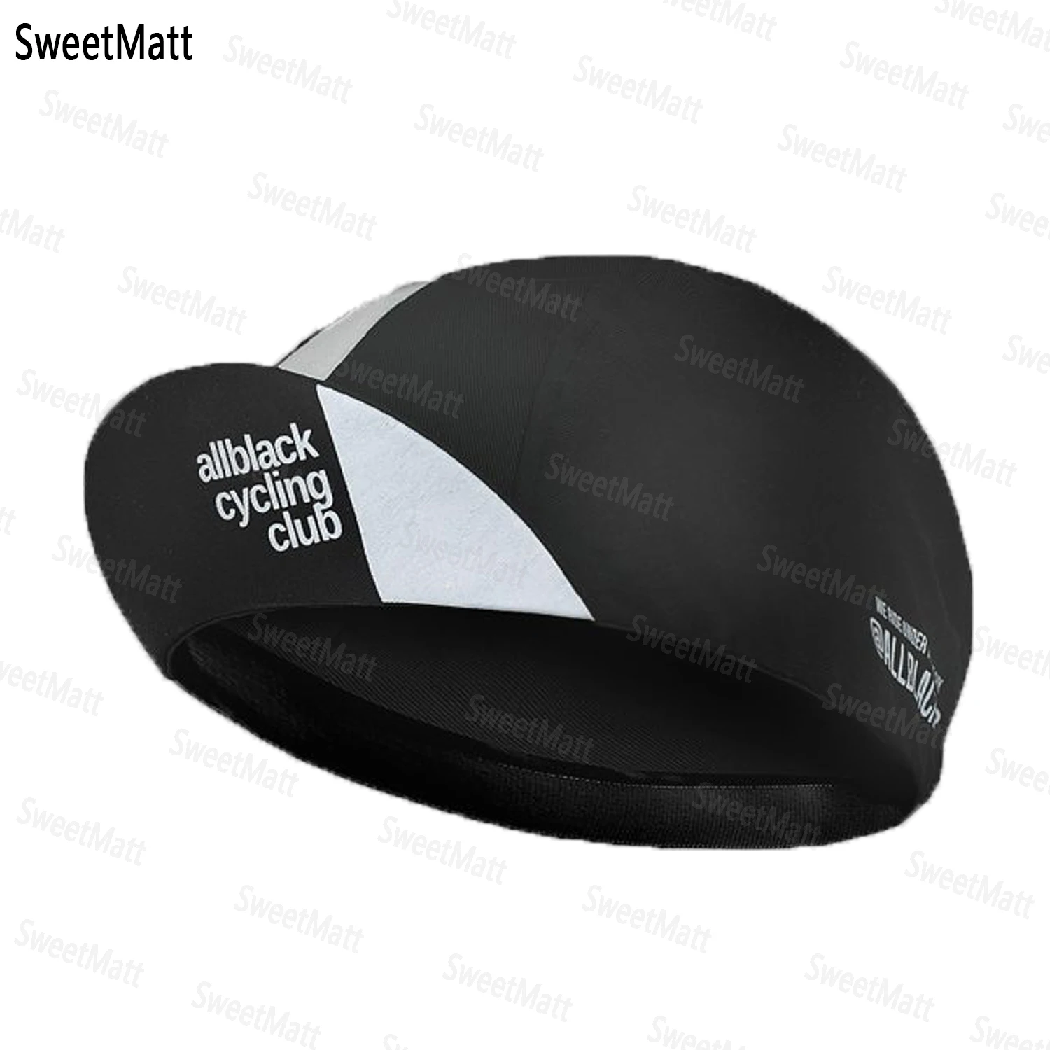 SweetMatt Classic Retro Black Series Polyester Fahrrad-Herrenkappen, Sommer, atmungsaktiv, schnell trocknend, Fahrradhut, Radfahren, Sport, Sturmhaube – Detail 8