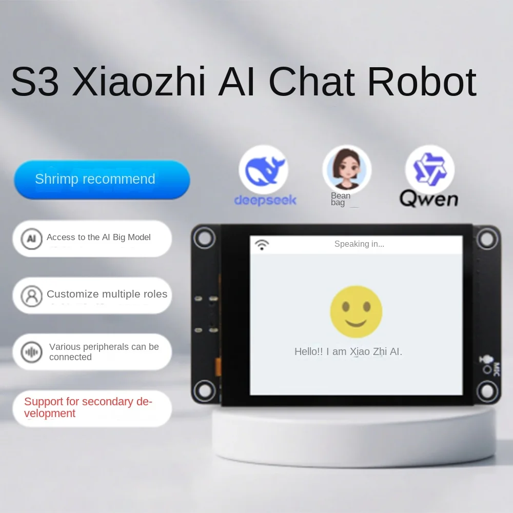 Scheda di sviluppo ESP32-S3 da 2,8 pollici WiFi Bluetooth schermo di visualizzazione intelligente modulo TFT touch screen supporta Xiaozhi