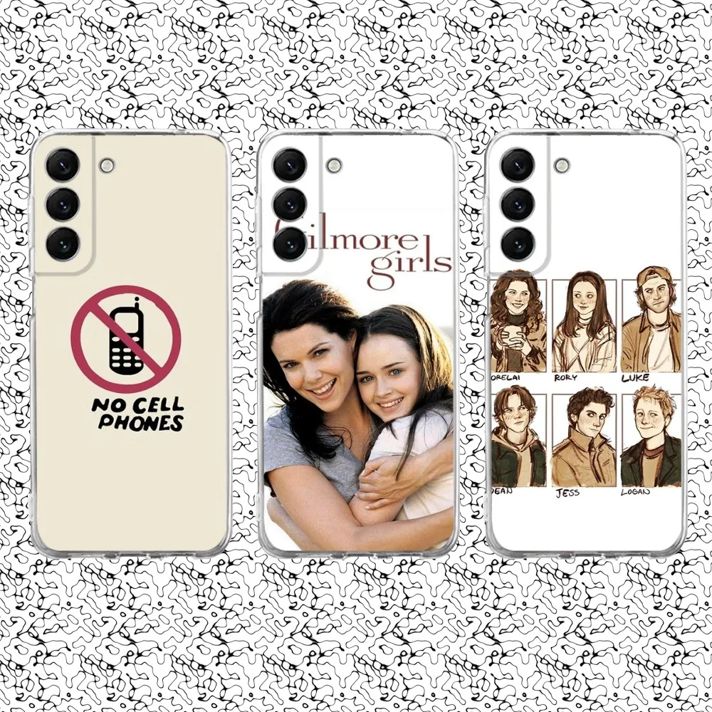 G-Gilmore Girls TV Series Phone Case Silicone For Samsung S30,S23,21,22,20 Ultra,S20 FE lite,S10,9,PIus Note20ultra Cover Clear