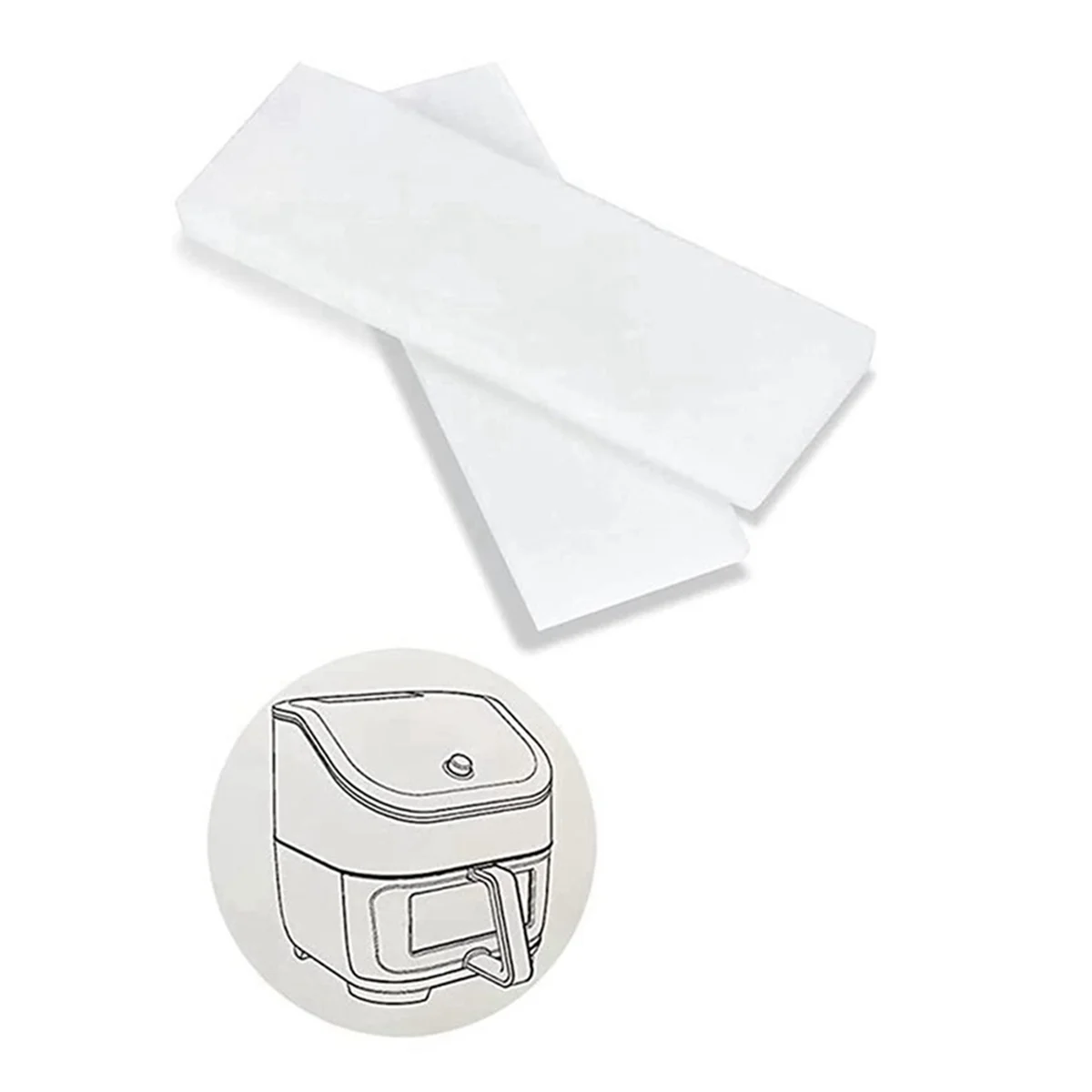 Filtros de repuesto para freidora de aire A74X, accesorio de filtros Vortex para freidora de aire instantánea Vortex Plus de 6QT