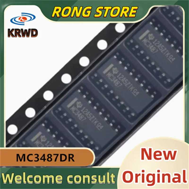 10PCS  MC3487 New Original  MC3487DR  SOP-16