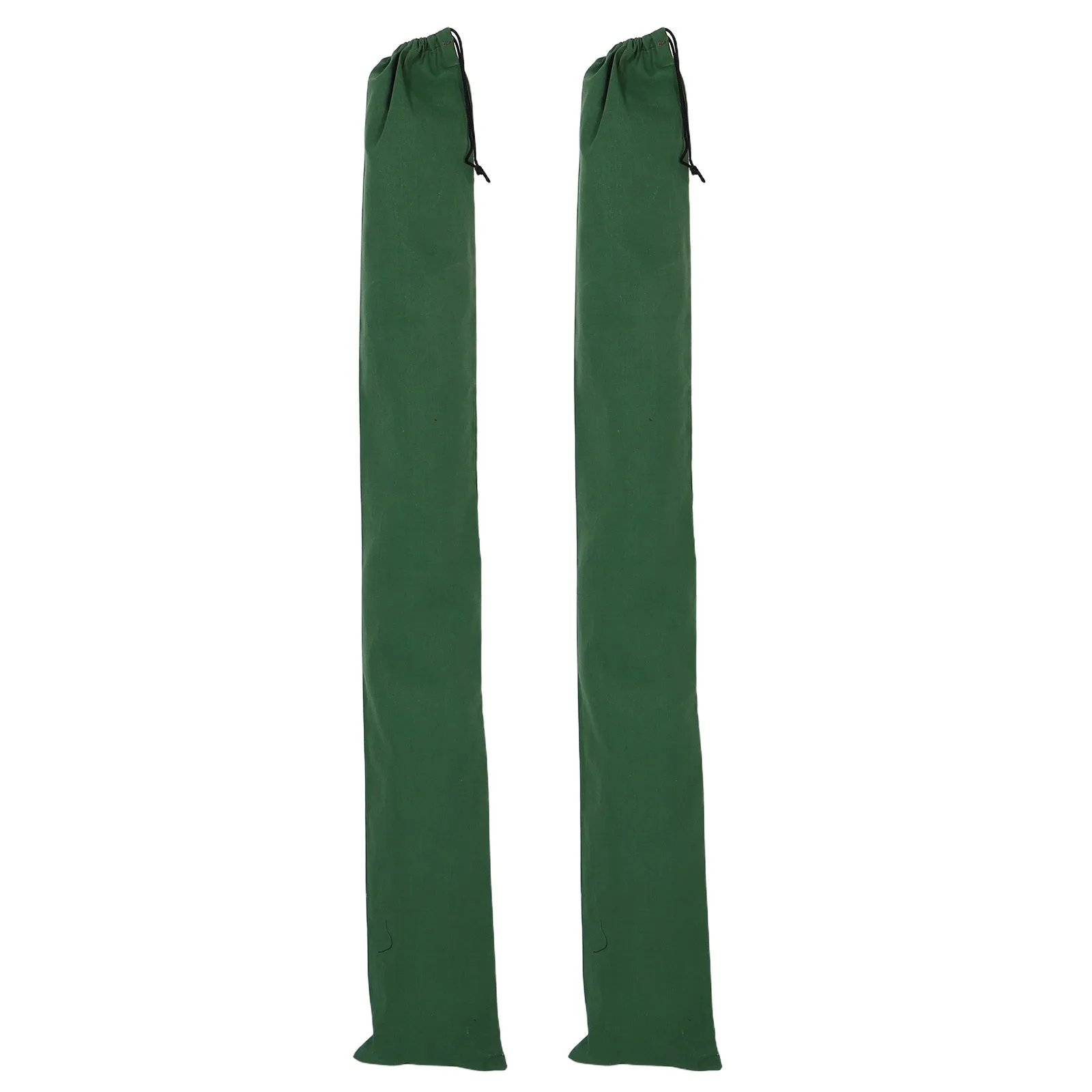 

2Pcs Flood Control Sandbags Canvas Thickened Heavy Duty Reusable Sand Bags Elastic Band Door Garage Basement Rain Barrier Water