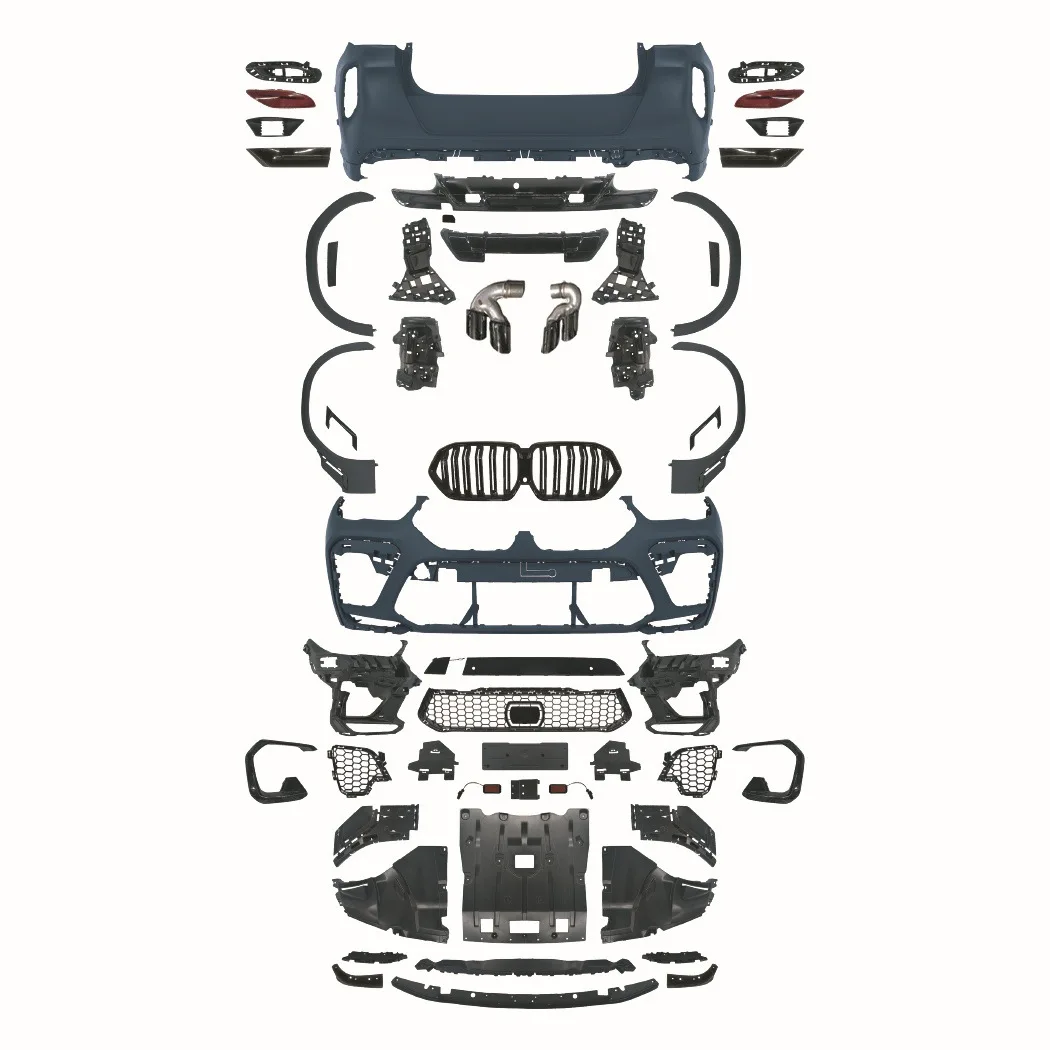

Suitable for X6M surrounded bumper BMW X6 new G06 pre-modified X6M exhaust pipe