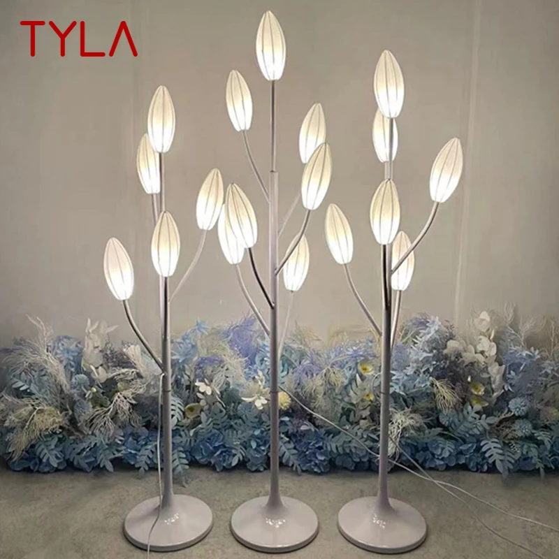 Tyla-luz conduzida moderna para a decoração do casamento, luz branca, luz para o partido, fase, estrada, ligação, fundo