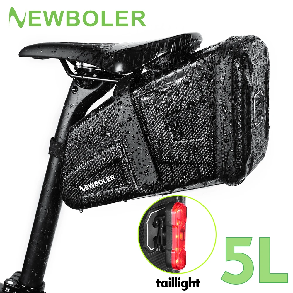 

Велосипедная сумка NEWBOLER, большая вместительная водонепроницаемая сумка на заднее сиденье из EVA, сумка для хранения для MTB и шоссейных велосипедов, аксессуары для велосипедов