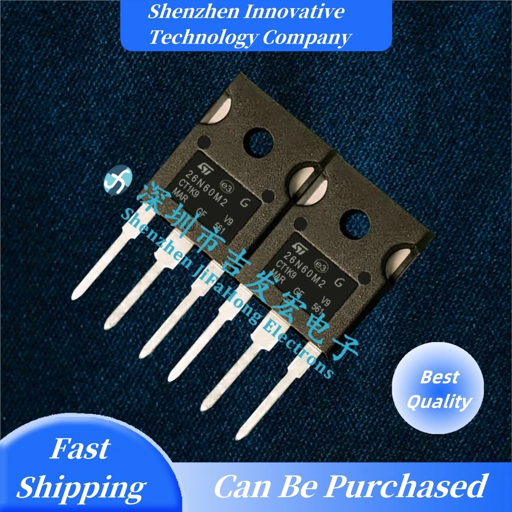 10PCS 26N60M2 STW26N60M2  20A 600V TO-247  10Best Quality   Fast Shipping