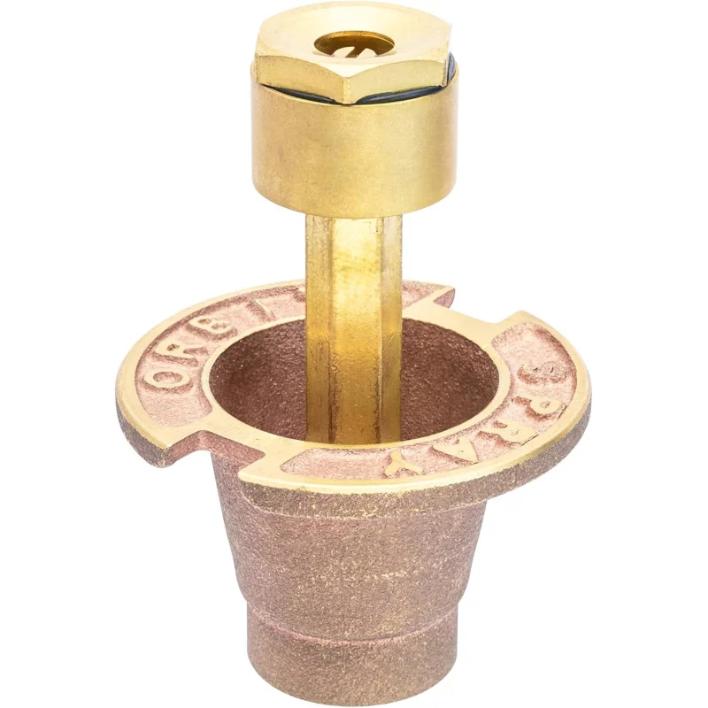 54070 Brass-Up Flush Sprinkler with Full Pattern Spray Nozzle
