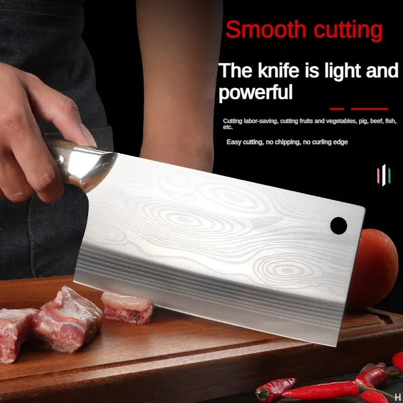 1PC Multi functional kitchen knife, stainless steel meat cutting knife, kitchen knife, women's specific cutting knife U9195