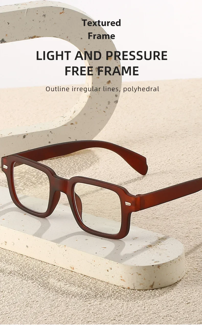 Presbyopie-Lesebrille, Unisex, Retro-Stil, leicht, UV-Schutz, für Männer und Frauen, täglicher Gebrauch – Detail 5