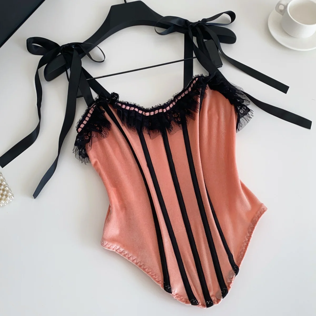 

Pink Corset Shaper Crop Tops Cami Y2k Clothes Women Slim Fitted Tank Top Sexy Lingerie Fashion Corsets Party Bustier Summer Vest
