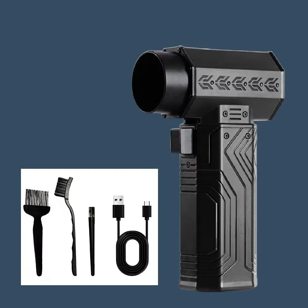 

Новый электрический воздуходувка Max.600g тяговый, регулируемая скорость ветра, бесщеточный двигатель, реактивный вентилятор, автомобильная пылесборник