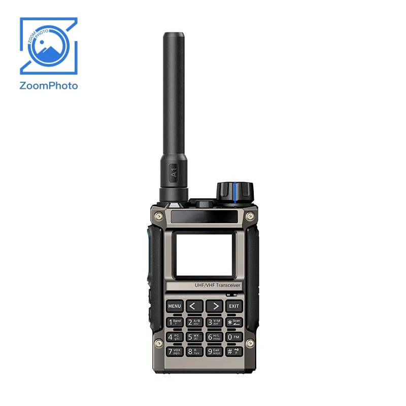 

UV-K1(8) Mini Pocket Handheld Walkie Talkie USB Programming Multi-band UHF/VHF Transceiver Built-in Battery 1400mAH 2500mAH