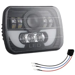 7X6 5X7 120W Car Led Headlight Hi/Lo Beam For Chevy Express Cargo Van 1500 2500 3500