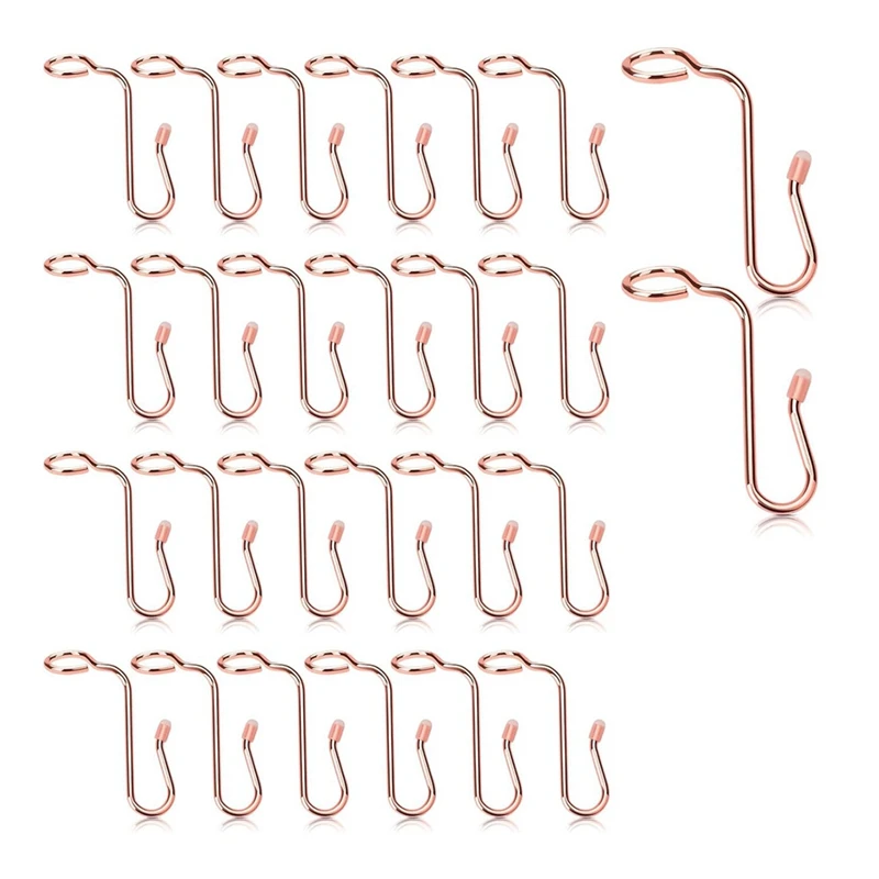 

50PCS Hanger Connector Hooks Hanger Extender Hooks Stable Clothes Hanger Connector For Clothes Hangers