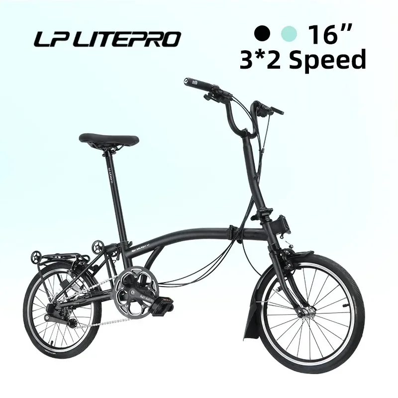 16inch Super light alloy steel frame Portable Quick easy folding bike folding bicycle  Be suitable aldult student city commuting