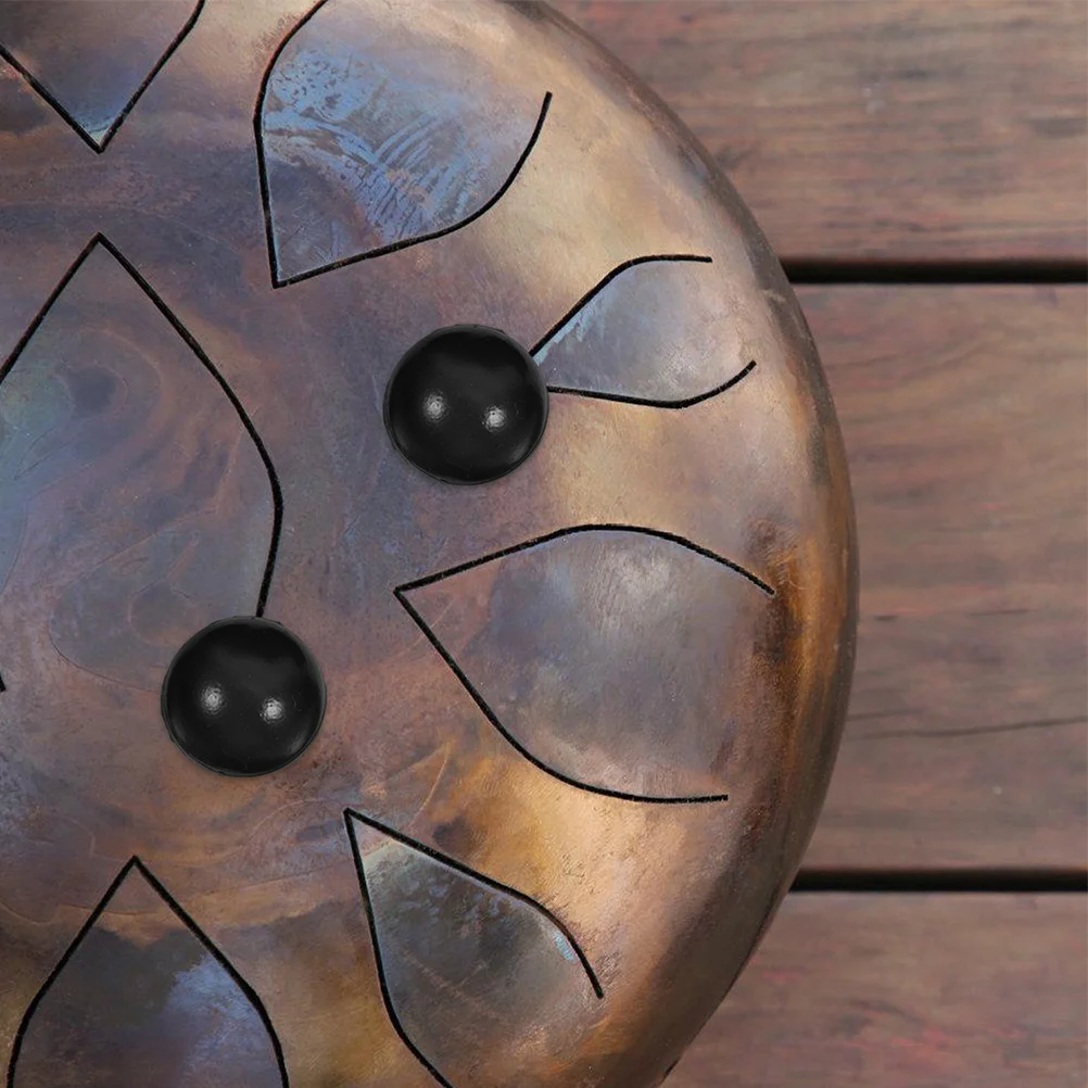 

12Pcs Ethereal Drum Foot Pads Silicone Shock Absorption Stability Noise Reduction for Tongue Drum Bottom Support Replacement