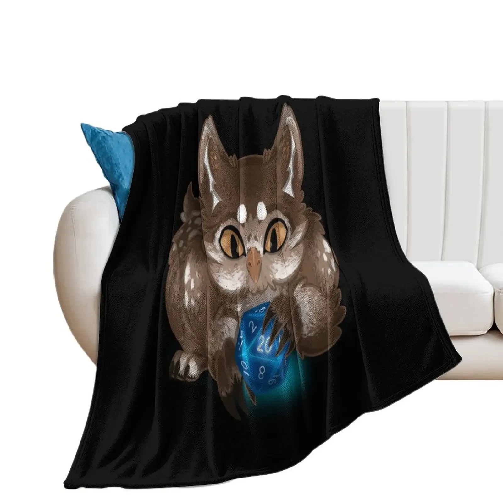 

Owlbear Cub Throw Blanket valentine gift ideas Vintage For Sofa Thin Blankets