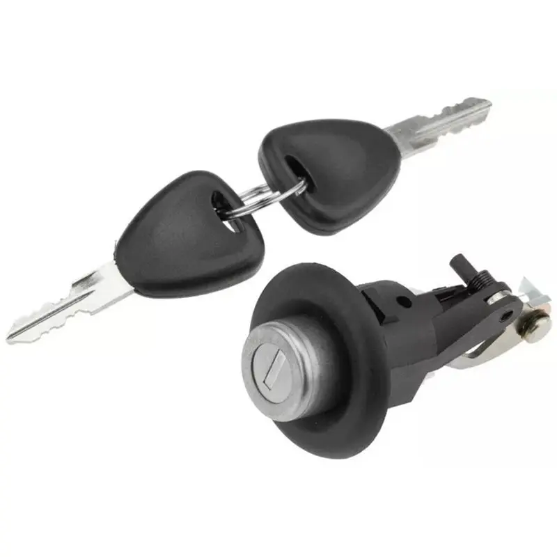 A99F-For RENAULT DACIA LOGAN SANDERO Compatible TRUNK LOCK 6001550621 With 2 KEYS Car Accessories
