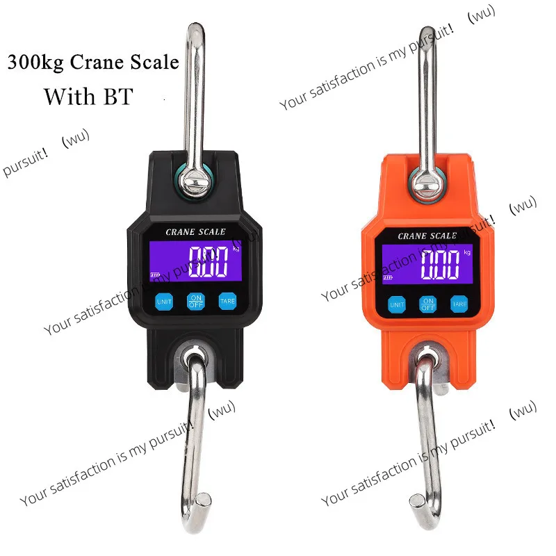 

300kg/50g Bluetooth Crane Scale Rechargeable Digital Hanging Hook Scales Electronic Weight USB Stainless Steel Heavy Duty Weight